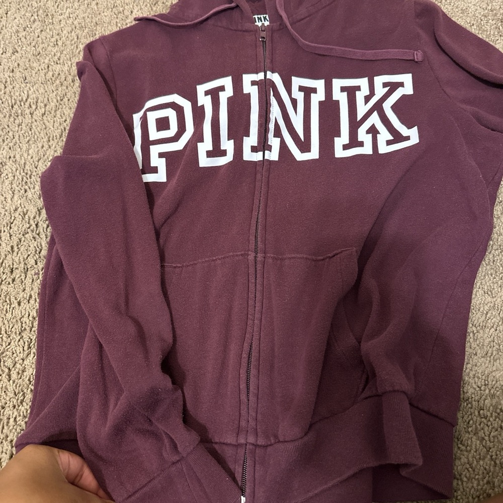 Victoria's Secret Maroon Hoodie